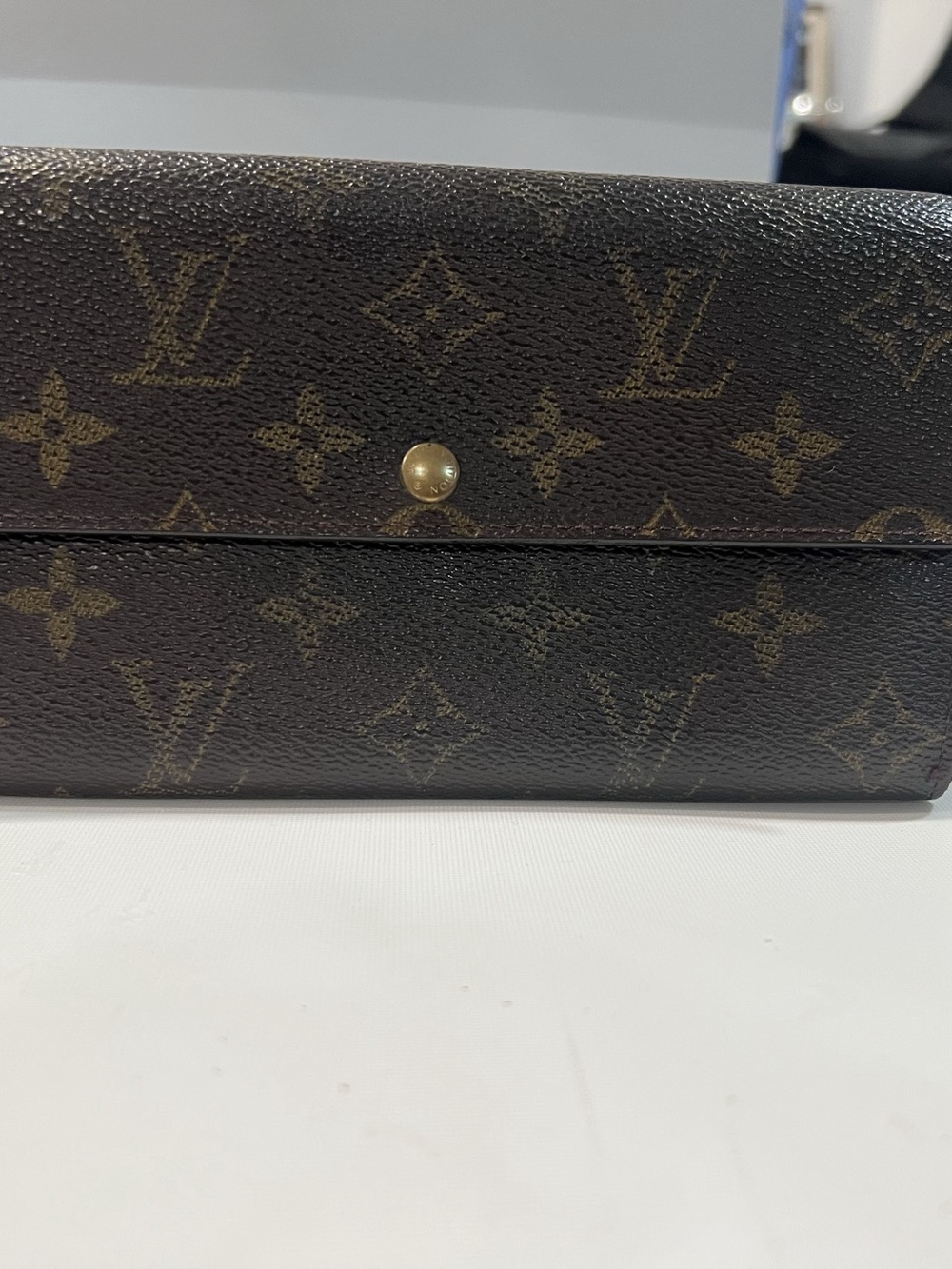 Louis Vuitton Sarah Wallet Monogram Brown